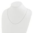 thumbnail image 5 of 14K White Gold Adjustable .85mm Wheat Chain, 5 of 6
