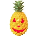 thumbnail image 3 of Halloween Pineapple Pumpkin Light Decoration, 2025 Halloween Pineapple Lantern, Yellow Resin Pineapple Jack O Lantern, Festive Outdoor Indoor Furniture Decoration (Red), 3 of 6