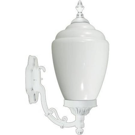 

Dabmar Lighting GM290-W Powder Coated Cast Aluminum Wall Light Fixture White - 19.25 x 8.75 x 11.63 in.