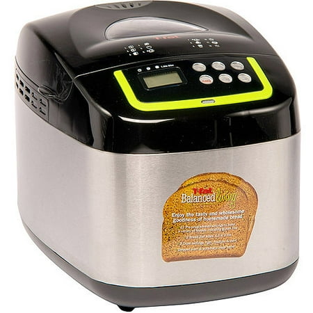 T-Fal Balanced Living 2lb Bread Maker, Stainless Steel