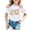 shirts for girls clearance-White, variant on RTKFRFLM Girls Fashion Casual Graphic T-Shirt Little & Big Girls Short Sleeve Crewneck Letter Print Tee Tops Soft Cotton Summer Everyday Wear Clothes Toddler Girl Trendy Size 4-16