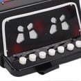 thumbnail image 3 of Accordéon à boutons pour débutants, 7 touches, 2 basses, instrument de musique éducatif pour enfants, performance sur scène, pratique, noir, 3 of 4