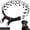 Black, variant on Dog Prong Collar, Adjustable Dog Training Collar with Quick Release Buckle for Small Medium Large Dogs Black,M/3.0mm (Neck: 16"-18" Weight: 50 lbs)