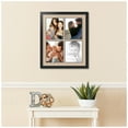 thumbnail image 2 of ArtToFrames Collage Photo Picture Frame with 4 - 8x10 Openings, Framed in Black with Scotch Mist and Black Mats (CDM-3926-1), 2 of 8