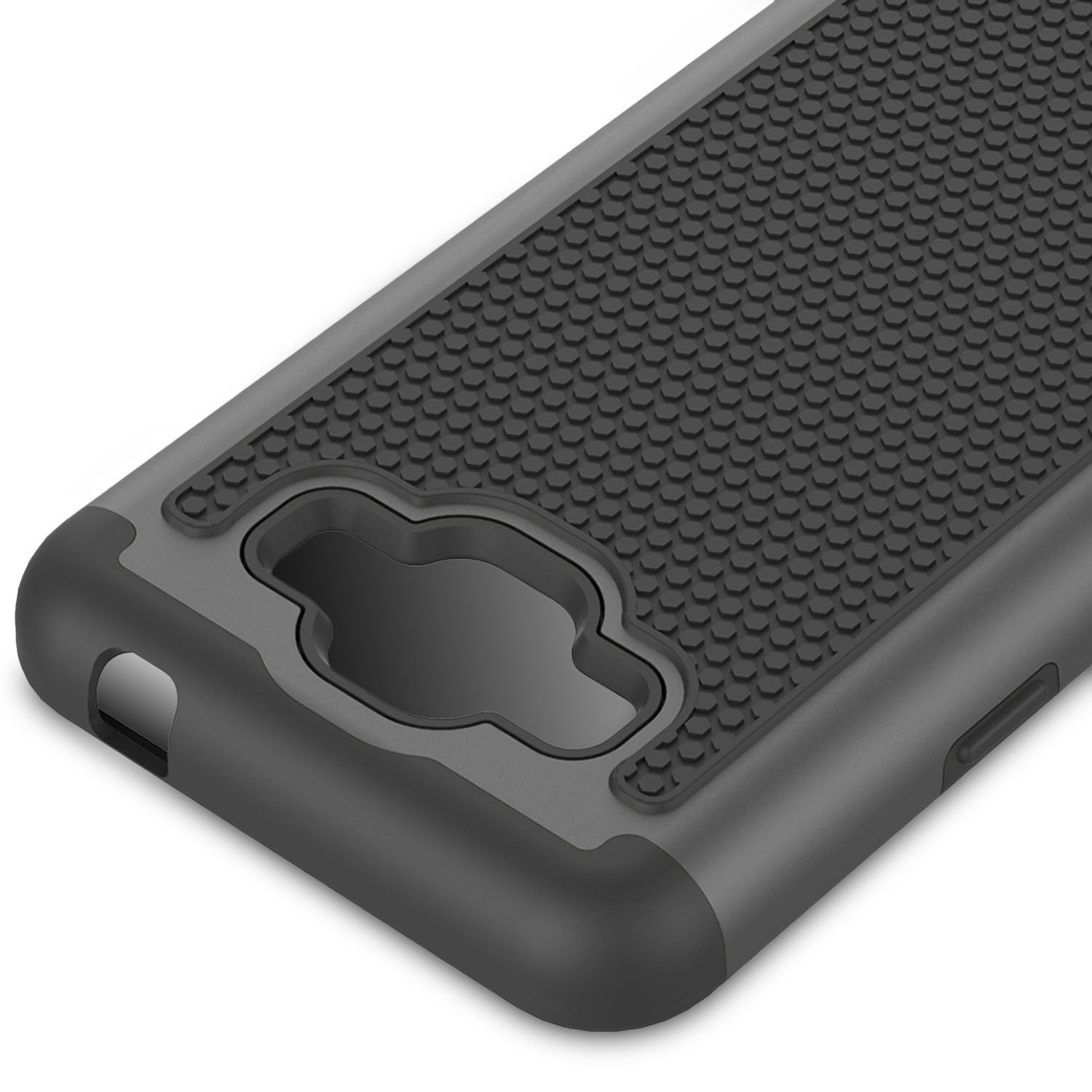Coveron Samsung Galaxy J2 Prime Grand Prime Plus Case Hexaguard
