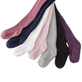 thumbnail image 2 of Eleanos Baby Girls Cotton Warm Leggings Tights Kids Knitted Warm Pantyhose Long Pants, 2 of 6