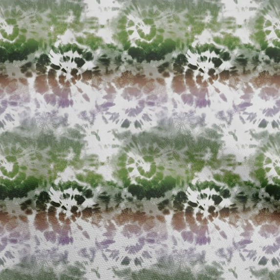 oneOone Cotton Poplin Light Green Fabric Abstract Sewing Material Print Fabric By The Yard 42 Inch Wide