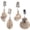 As Shown, variant on 4Pcs Sea Shell Tablecloth Weights for Outdoor Decor