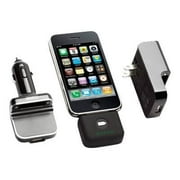 Griffin PowerDuo Reserve - Power bank + AC power adapter + car power adapter - for Apple iPhone/iPod
