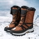 thumbnail image 1 of Botas de nieve de invierno para mujer, zapatos de felpa de algodón, antideslizantes, cálidos, para exteriores, impermeables y antideslizantes Wmkox8yii ghj2476, 1 of 8