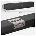 thumbnail image 4 of E91D Long Subwoofer Bluetooth Speaker Computer TV Mobile Phone Card Audio ,Impactful Volume Boost, 4 of 5