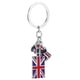 thumbnail image 1 of Llavero de coche con la bandera del Reino Unido, creativo llavero de estilo británico, colgante de metal para bolso de coche, bonitos colgantes, llavero vintage con la bandera nacional., 1 of 4