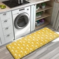 thumbnail image 3 of Yellow Lemon Fruit Shapes Orange Pattern Kitchen Rug Mat,Kitchen Runner Rugs Non Skid Washable,Decorative Kitchen Floor Mats for Kitchen,Sink,Laundry,17"x47.2", 3 of 7