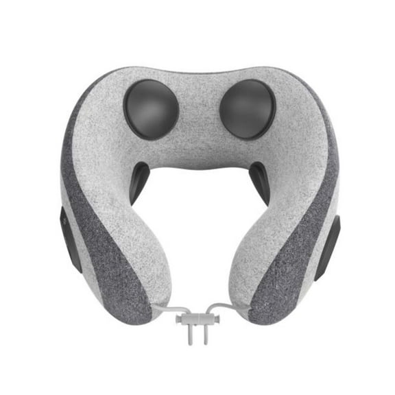 Homedics Deep Rhythmic Neck Massager with Music & Vibration- Gray