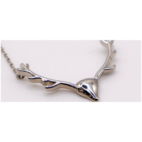 Veylira Enchanted Antler Charm Necklace