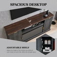 thumbnail image 5 of SinCiDo 80" Fireplace TV Stand 80 inch, Modern Entertainment Center with Drawers and Doors, 5 of 7