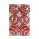 thumbnail image 2 of Set de 12 Bolas Navideñas Rojas de Pet Pintadas | Decoración Navideña Moderna | Bolas Colgantes de Espuma de Colores | Irrompibles | Regalo Navideño Ideal, 2 of 6