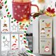 thumbnail image 2 of Yuarrent Decoraciones navideñas de PVC de primera calidad para escaparates festivos, pegatinas de patrón de doble cara fáciles Kits de decoración para fiestas, 2 of 6