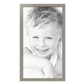 thumbnail image 2 of ArtToFrames 18" x 32" Silver Picture Frame, 18x32 inch Silver MDF Poster Frame (WOM-4642), 3 Pack, 2 of 7