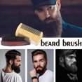 thumbnail image 3 of 3PCS Beard Brush & Comb Set Grooming Bristle Brush Mustache Brush with Comb, 3 of 10
