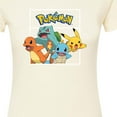 thumbnail image 3 of Pokémon - Team Pokémon - Juniors Fitted Graphic T-Shirt, 3 of 5