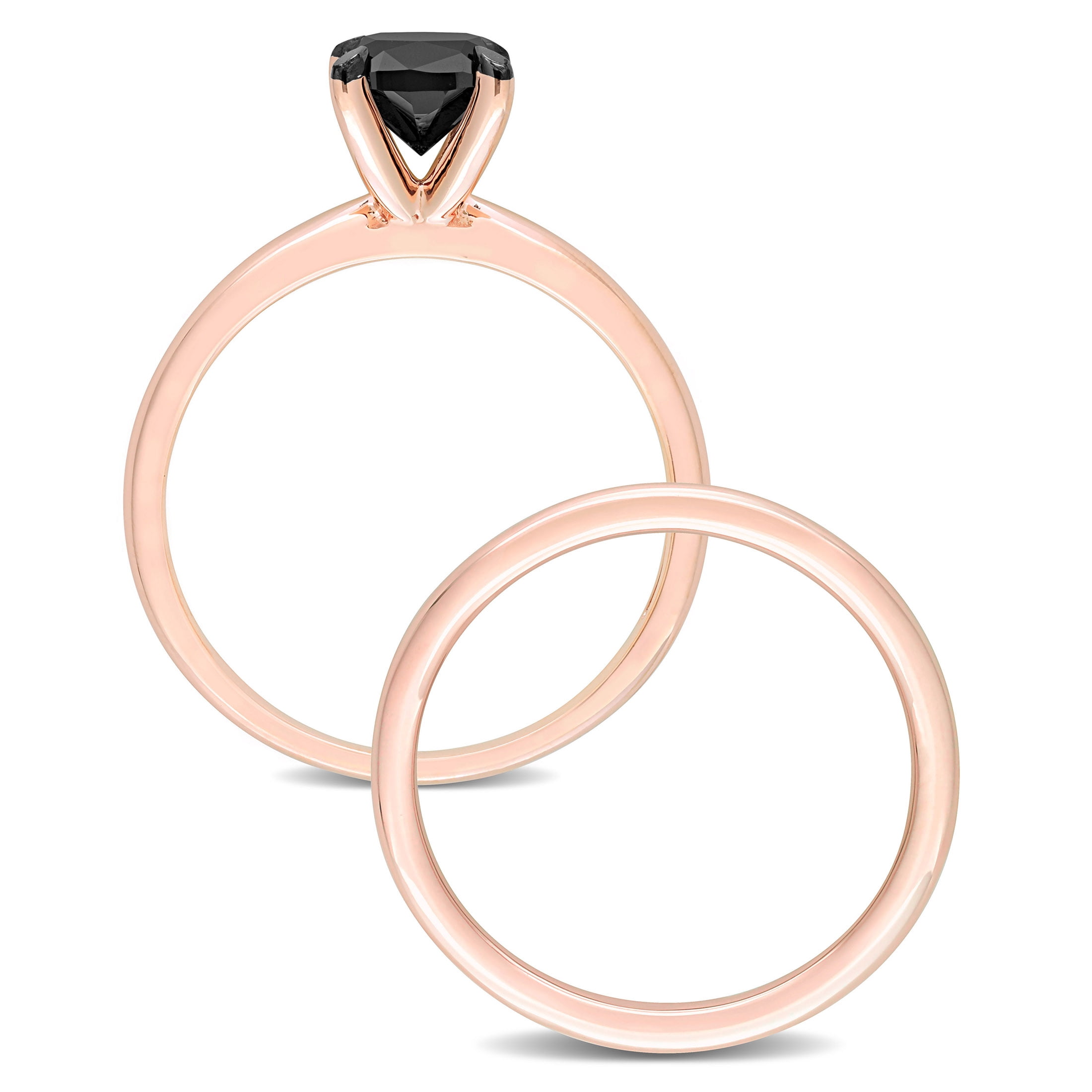 Everly Women's Diamond 14k Rose Gold Bridal Set