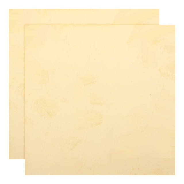 Hoja de latón para manualidades, reparación de modelos, placas de chapa de Metal eléctrica para manualidades Diy, placa de latón macizo para manualidades, 2 uds.
