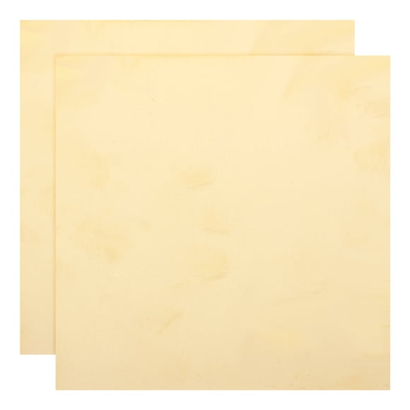 Hoja de latón para manualidades, reparación de modelos, placas de chapa de Metal eléctrica para manualidades Diy, placa de latón macizo para manualidades, 2 uds.