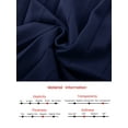 thumbnail image 5 of DARING DIVA Mock Neck Cap Sleeve Belted A-Line Dress 2XL Dark Blue, 5 of 6