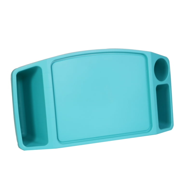 Everything Mary Lap Desk, Teal 17.9" Storage Lap Desk