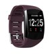 thumbnail image 4 of Q11 Pantalla a color grande Deportes Pulsera impermeable Monitor de ritmo cardíaco durante el sueño Reloj inteligente (vino tinto, 4 of 8