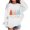 White, variant on Boys Sweatshirts Kids Christmas Print Crew Neck Sweatshirt Long Sleeve Pullover Hoodless Top Beige 4-5 Years