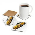 thumbnail image 4 of Porsche 911 drink coasters, Corkwood Coaster Set, unique gifts, 4 of 6