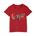 thumbnail image 3 of Sentuca Boys Graphic Tees, Valentines Day Short Sleeve Shirts, Soft Casual Everyday T Shirts Size 3 Years, 3 of 4