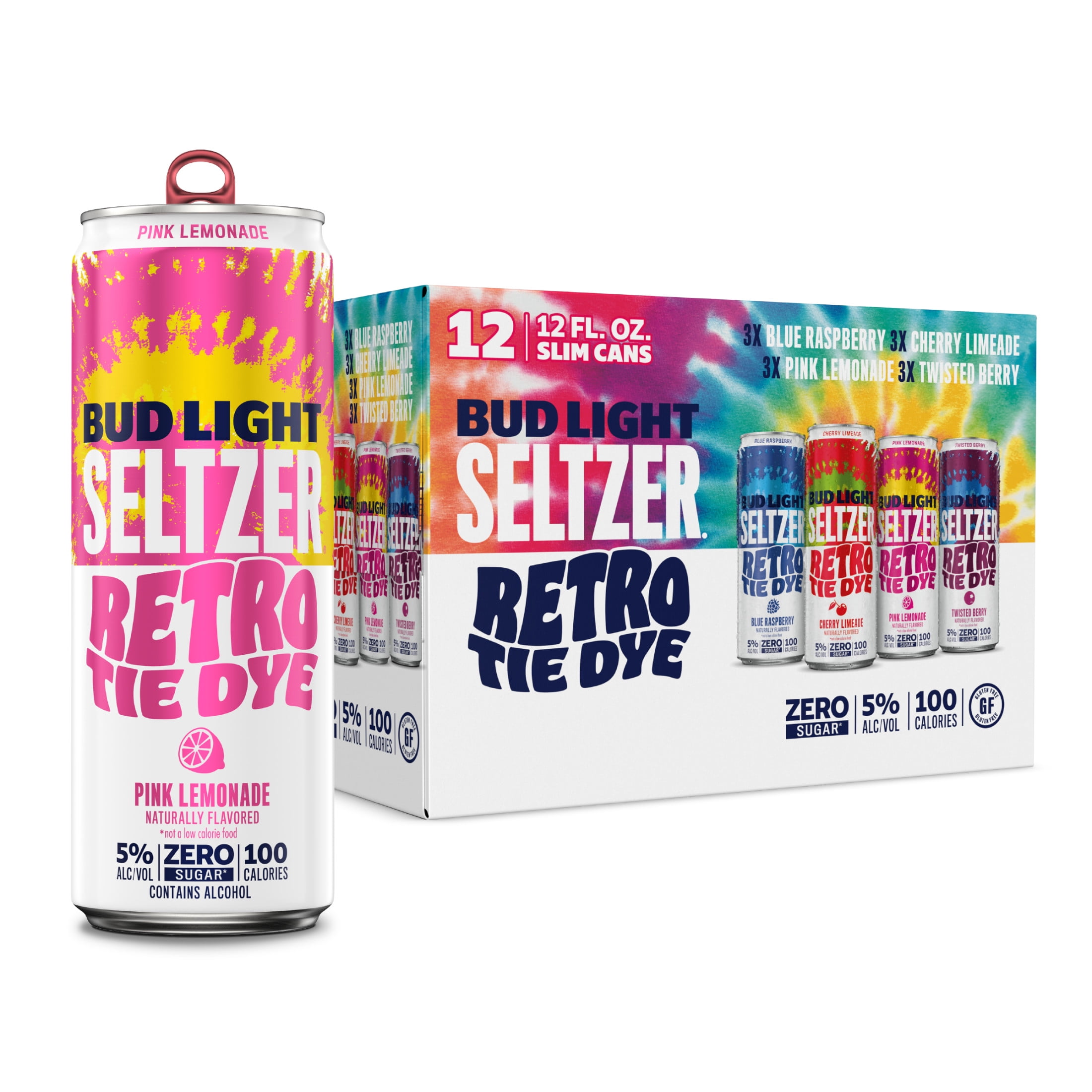 Bud Light Seltzer Tye-Dye T-Shirt