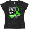 thumbnail image 3 of Inktastic Stigma Free Zone Mental Health Awareness Women's T-Shirt, 3 of 5