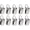 Silver, variant on Hanging Clips Pack of 10 Triangle Back Medium Power for Tapestry Small Rugs,Towel, Shawl and Paintings by General (White)