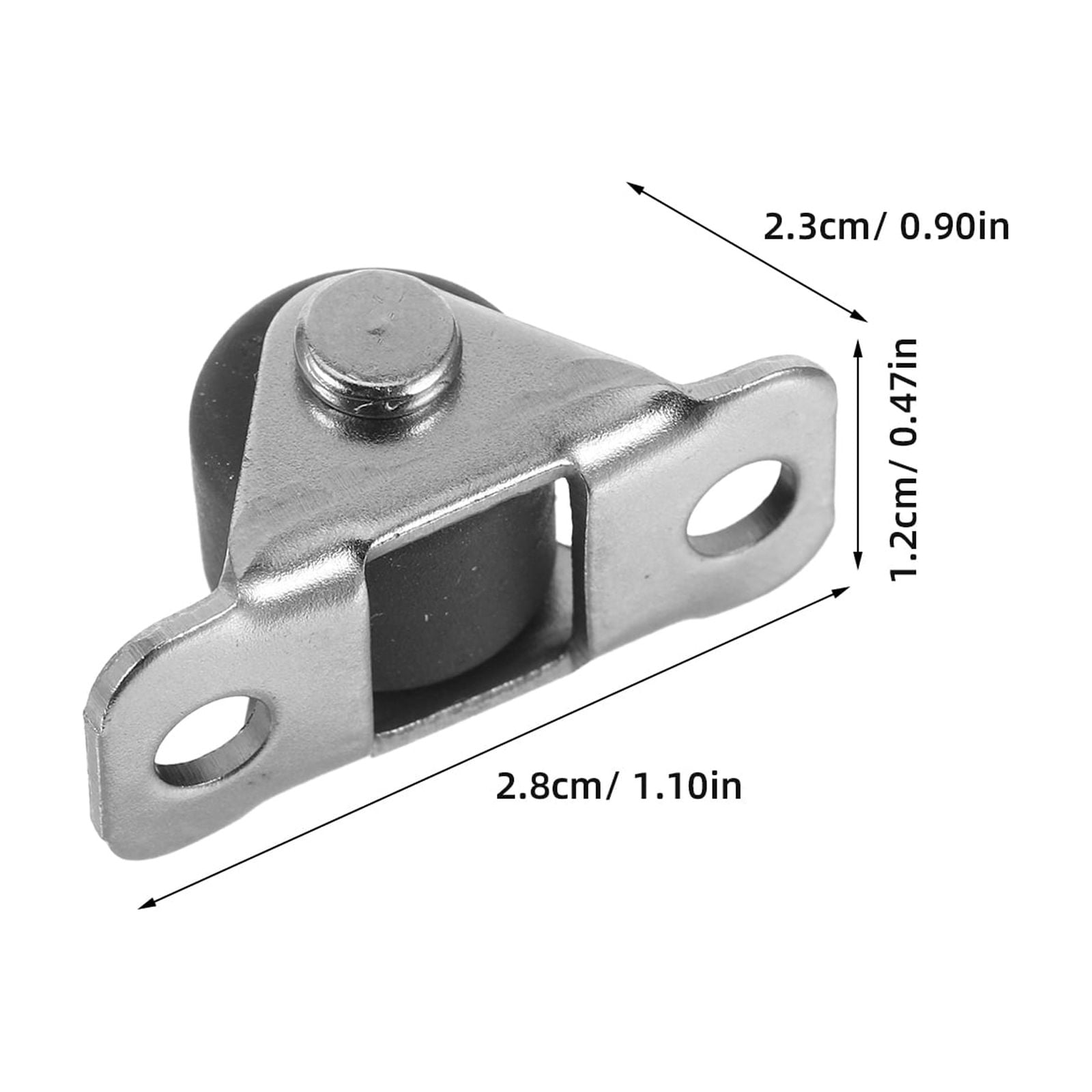 OUNONA 12Pcs Appliance Casters for Kitchen Furniture Smooth Drawer Operation Durable Rollers