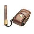 thumbnail image 3 of Vitodeco Superior Leather Key Fob Case Compatible for Toyota Rav4, Camry, Prius, Highlander, CH-R, Avalon, Toyota 86, Mirai (4-Button, Mocha), 3 of 6