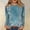 Blue, variant on BLTIBY Sweatshirts for Women Autumn Long Sleeve Round Neck Printed Pullover Shirts Tunic Tops Fashion Casual Loose Navy L