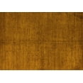 thumbnail image 1 of Ahgly Company Machine Washable Indoor Rectangle Abstract Yellow Modern Area Rugs, 2' x 5', 1 of 4