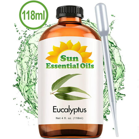Eucalyptus (Large 4 Ounce) Best Essential Oil (Best Essential Oils For Lips)