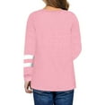 thumbnail image 5 of KONDYS Girls Long Sleeve T Shirt Children's Crew Neck Top Girls T Shirt Cute Breathable Cozy Girls Tops, 5 of 5