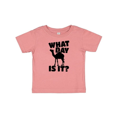 

Inktastic What Day Is It Camel Gift Baby Boy or Baby Girl T-Shirt