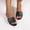 Black, variant on AXXD Women Black Sandals New Summer Flat Shoes Casual Slip-Toe Sandals Clip Toe