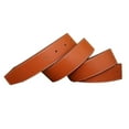 thumbnail image 2 of harmtty Leather Belt Men Vintage Cool Faux Leather Buckle Free Belt for Decoration, 2 of 8