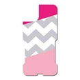 thumbnail image 3 of DistinctInk Custom SKIN / DECAL compatible with OtterBox Commuter for iPhone 11 Pro MAX (6.5" Screen) - Hot Pink Block Grey Chevron - Chevron Stripes Pattern, 3 of 5