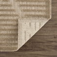 thumbnail image 5 of Hauteloom Anah Living Room, Bedroom Patio Outdoor Area Rug - Contemporary - Light Brown, Peach, Dark Red - 7'10" x 10', 5 of 15