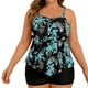thumbnail image 2 of Plus Tamaño Traje de Baño Tops para las Mujeres Estampado Cintura Alta Pantalones de Baño Dos Piezas Conjunto de Traje de Baño, Más Tamaño Conjuntos de Bikini para las Mujeres, 2 of 3