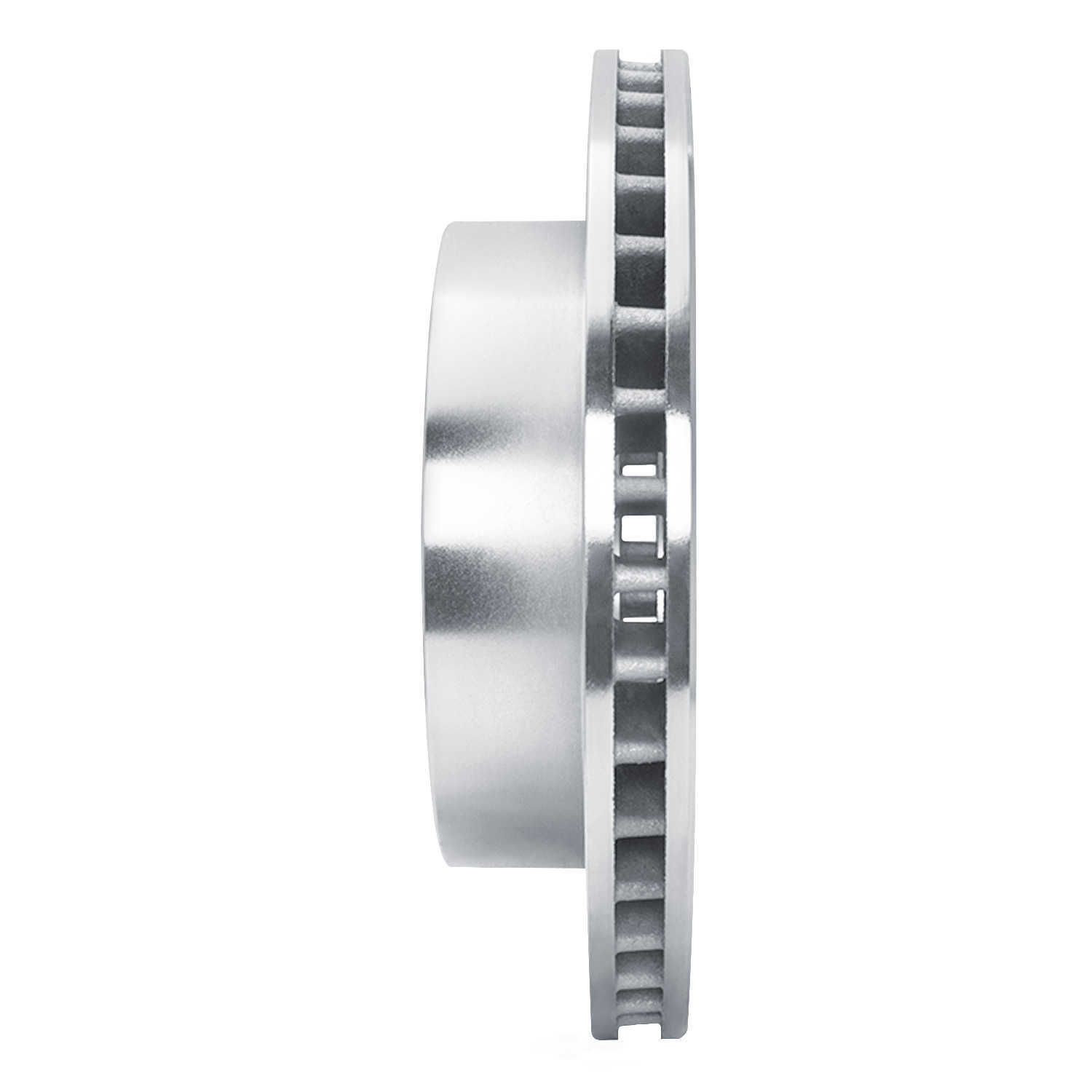 Dynamic Friction Company 631-54143L DFC Brake Rotor - Drilled And Slotted - Silver